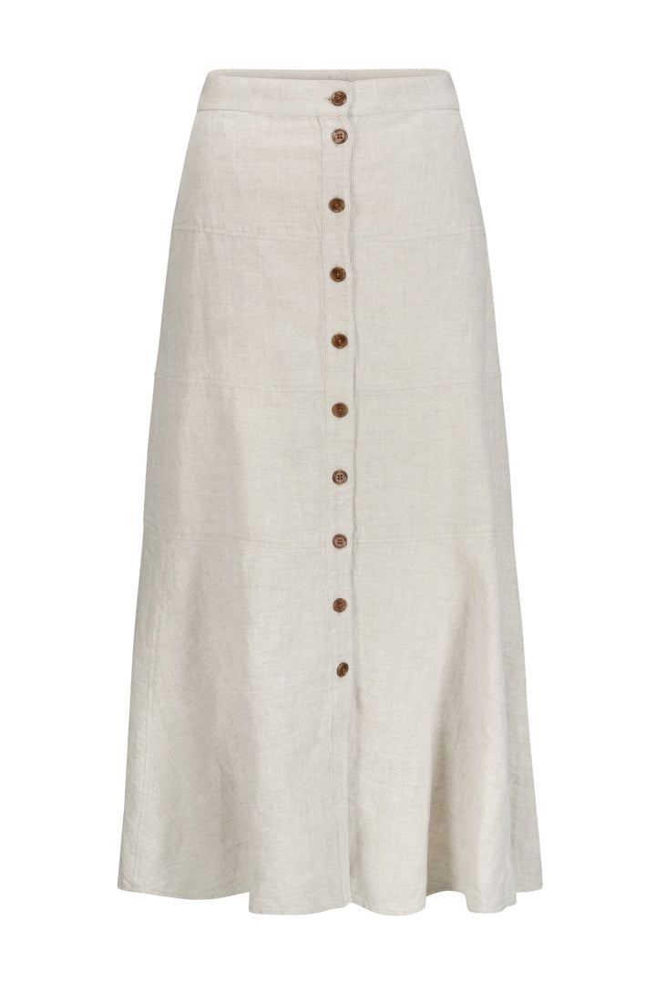 Provance Linen Skirt Natural Linen | Skjørt | Smuk - Dameklær på nett