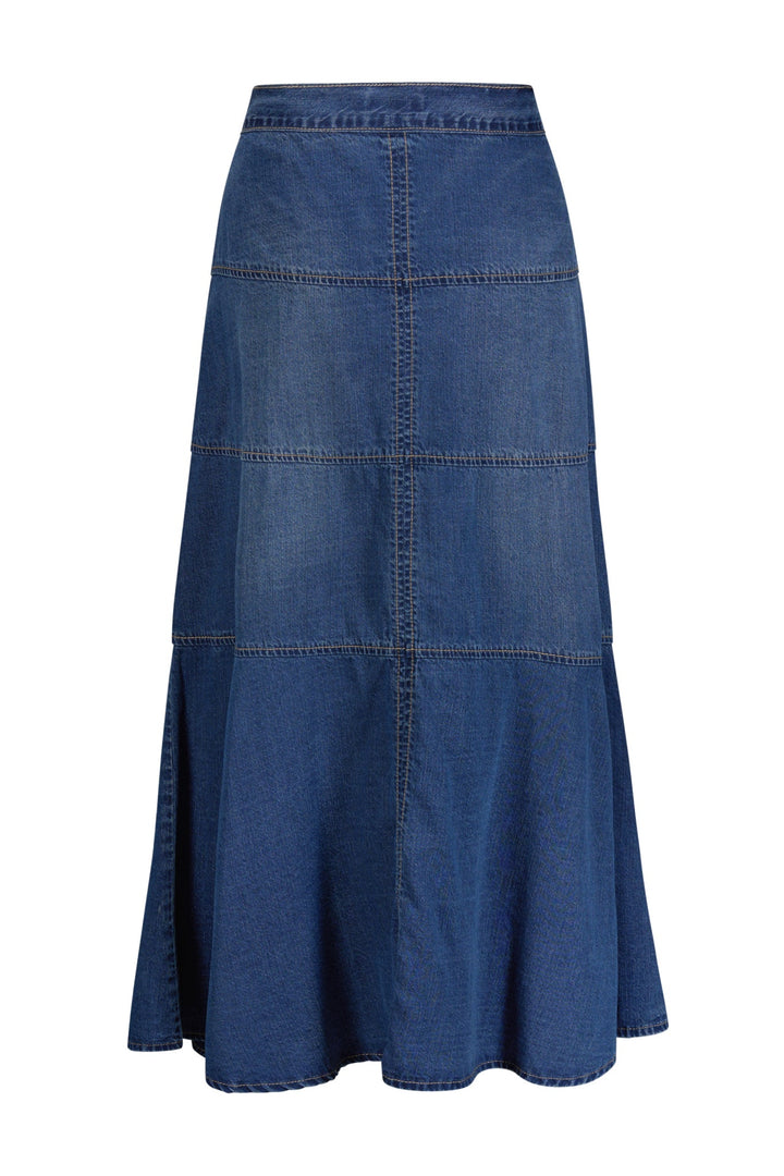 Provence Skirt Dk. Blue | Skjørt | Smuk - Dameklær på nett