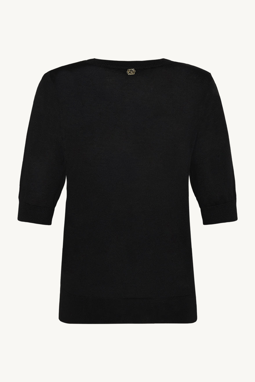 Putri Pullover Black | Genser | Smuk - Dameklær på nett