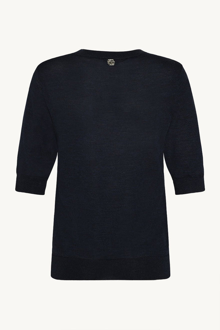 Putri Pullover Dark Navy Melange | Genser | Smuk - Dameklær på nett