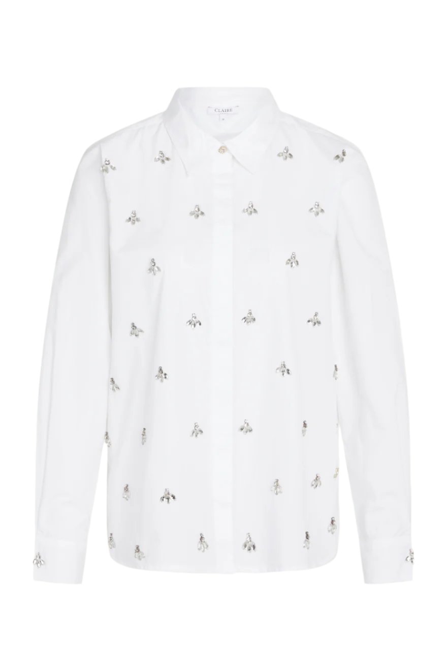 Rana Shirt White | Skjorter og bluser | Smuk - Dameklær på nett