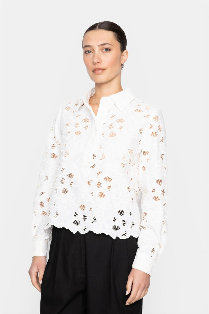 Ravena Blouse Cream | Skjorter og bluser | Smuk - Dameklær på nett