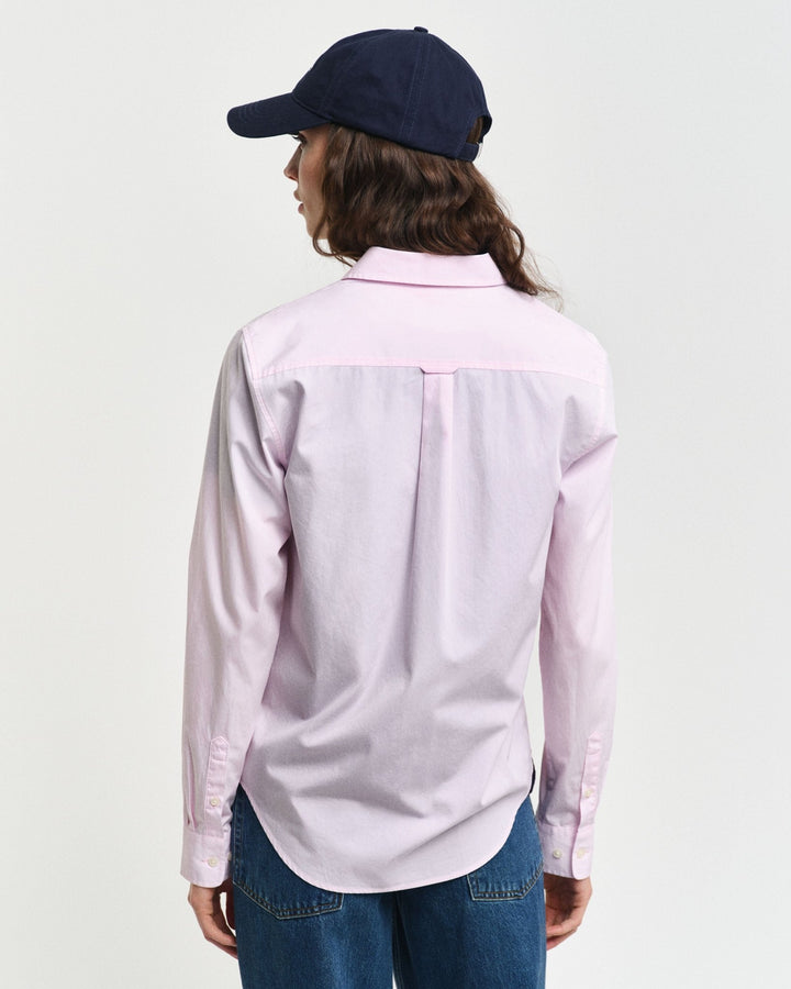 Regular Fit Poplin Shirt Light Pink | Skjorter og bluser | Smuk - Dameklær på nett