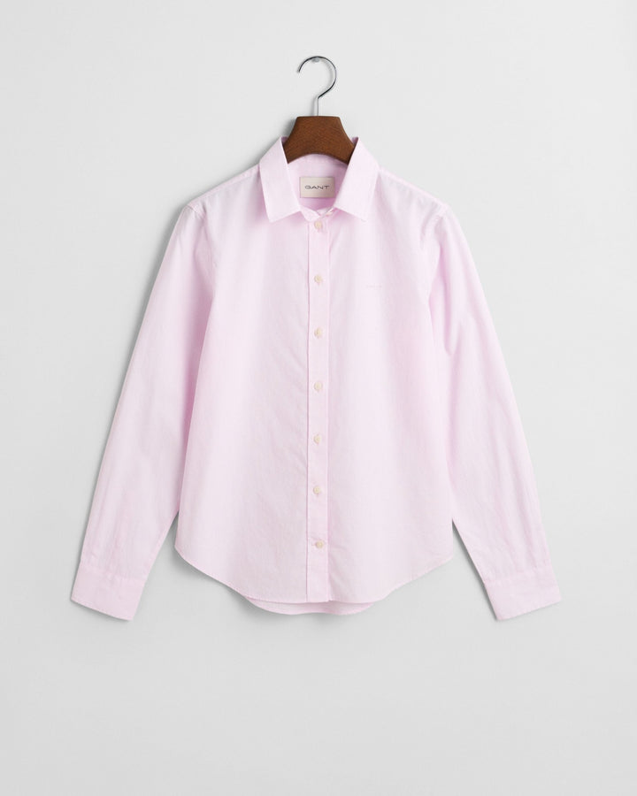 Regular Fit Poplin Shirt Light Pink | Skjorter og bluser | Smuk - Dameklær på nett