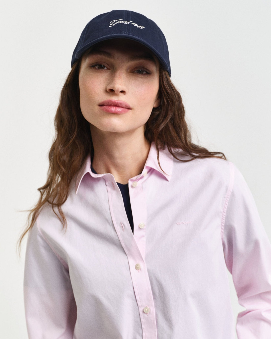 Regular Fit Poplin Shirt Light Pink | Skjorter og bluser | Smuk - Dameklær på nett