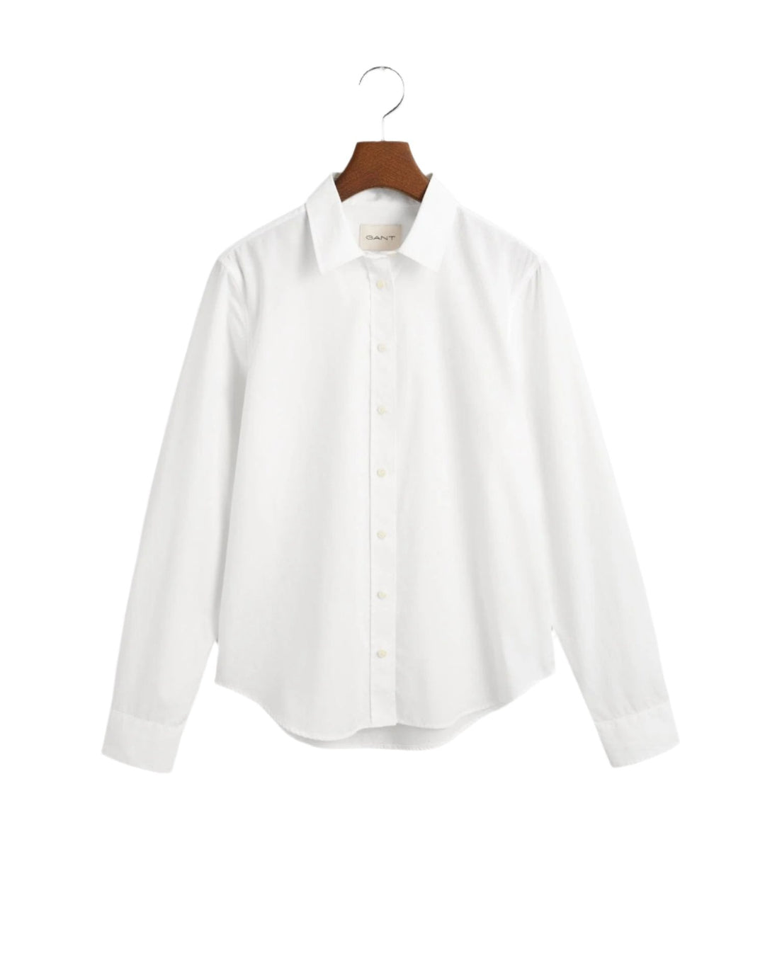 Regular Fit Poplin Shirt White | Skjorter og bluser | Smuk - Dameklær på nett