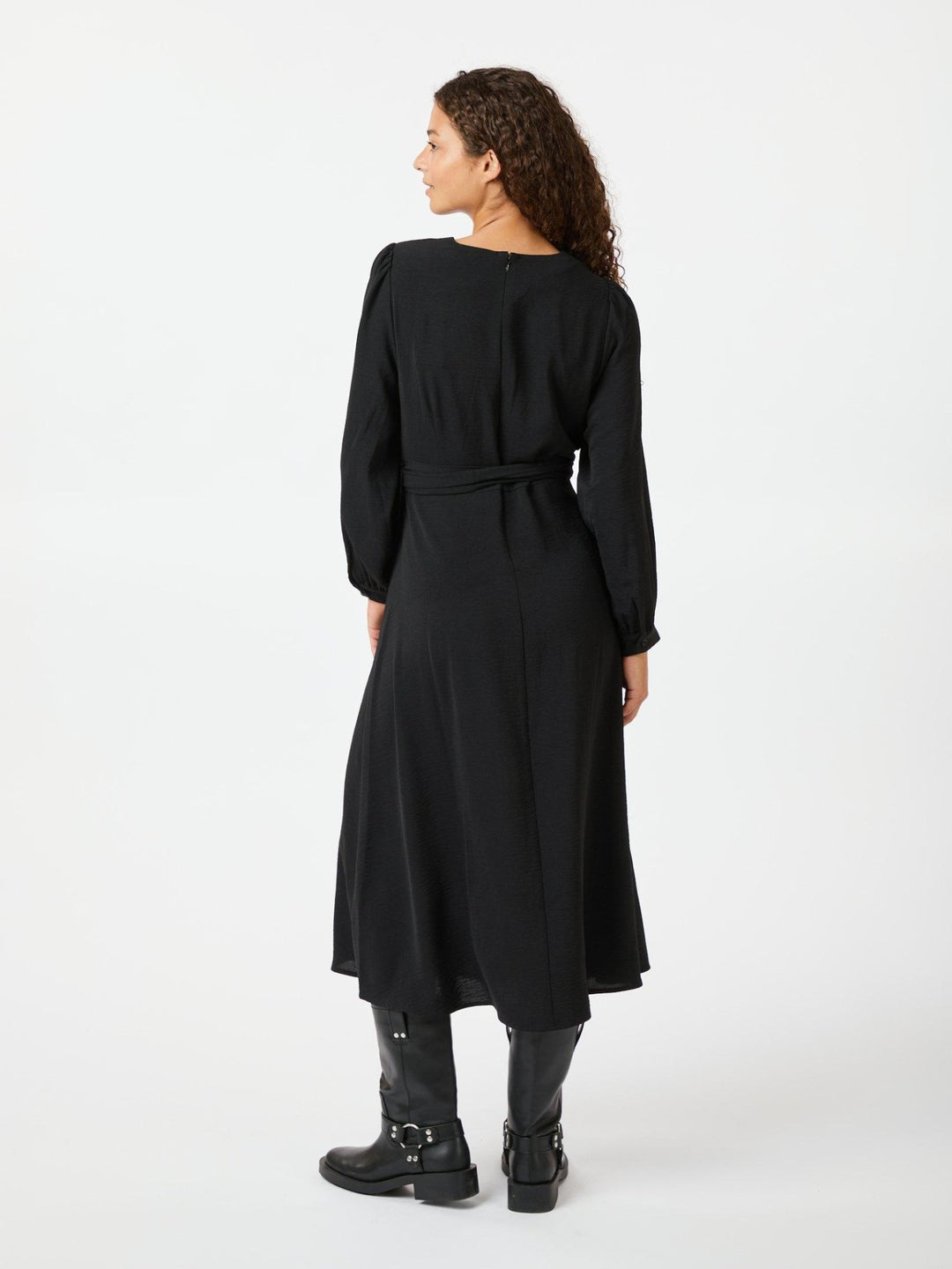 Rimini Structure Dress Black | Kjoler | Smuk - Dameklær på nett