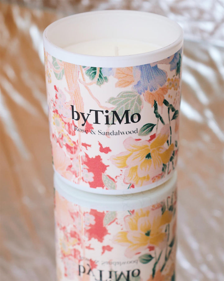 Rose & Sandalwood Scented Candle Rose | Accessories | Smuk - Dameklær på nett