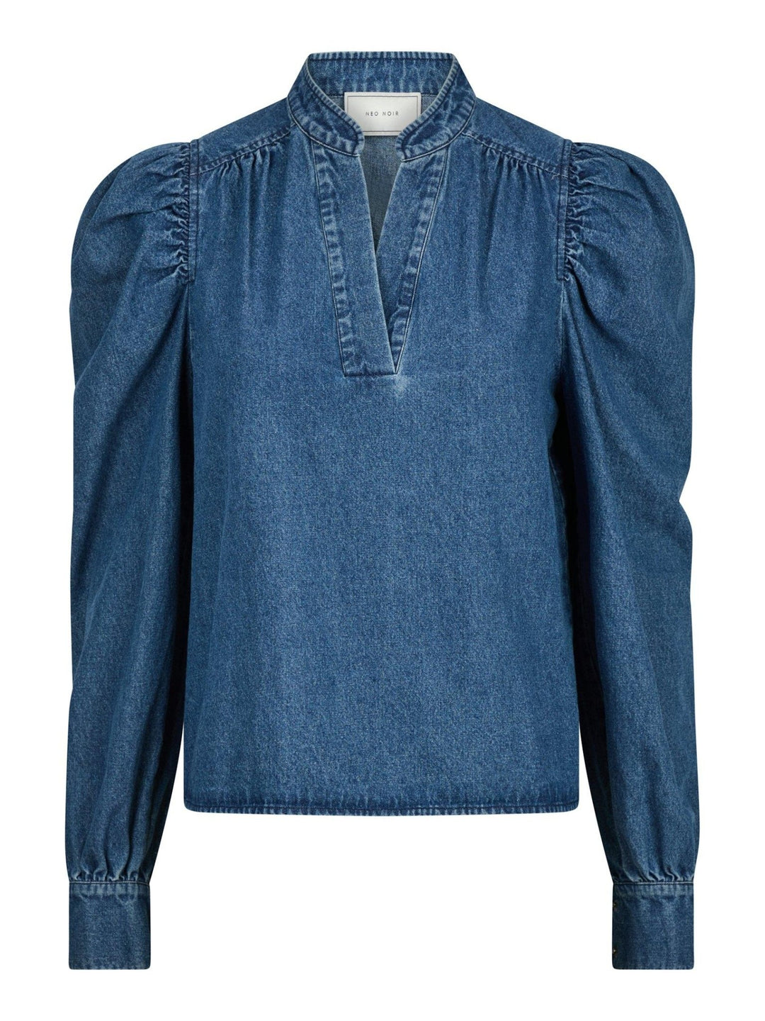 Rosslyn Denim Blouse Blue | Skjorter og bluser | Smuk - Dameklær på nett