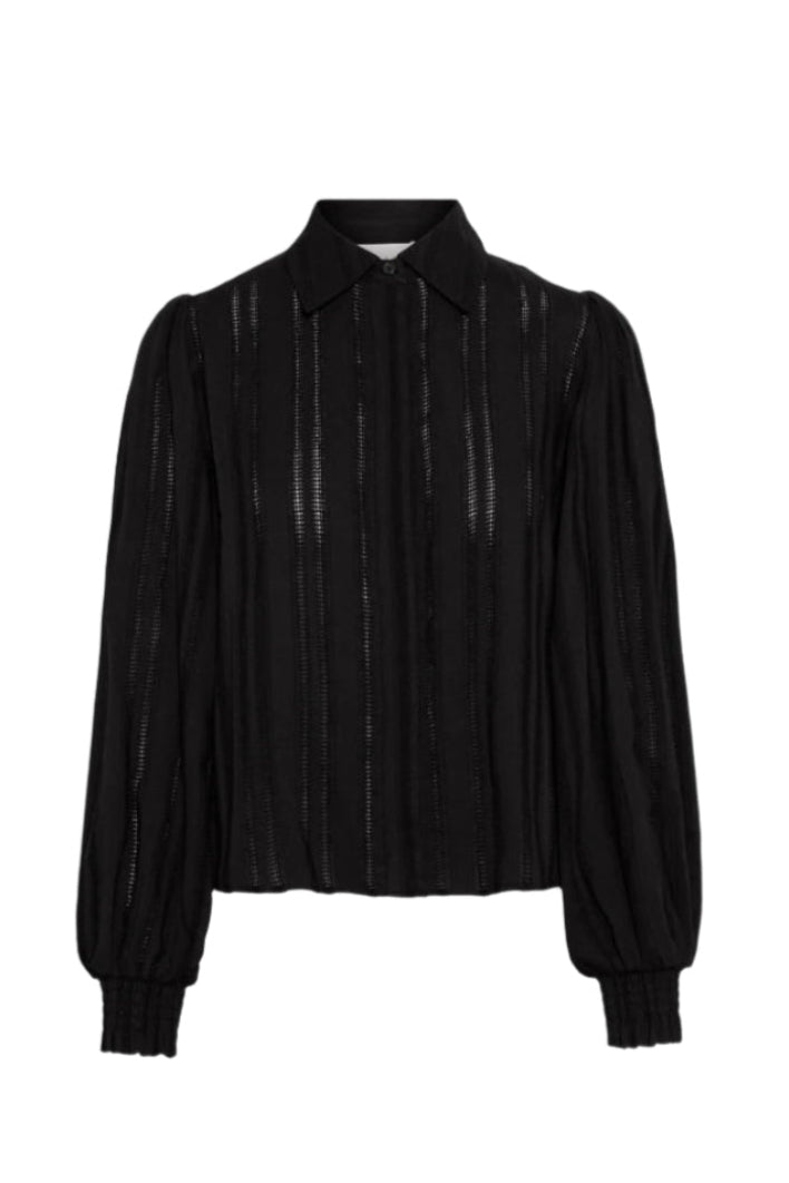 Serafina Blouse Black | Skjorter og bluser | Smuk - Dameklær på nett