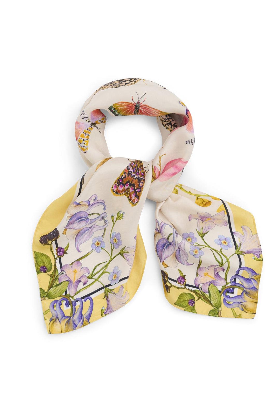 Serentiy Silk Scarf Multi Pink | Accessories | Smuk - Dameklær på nett