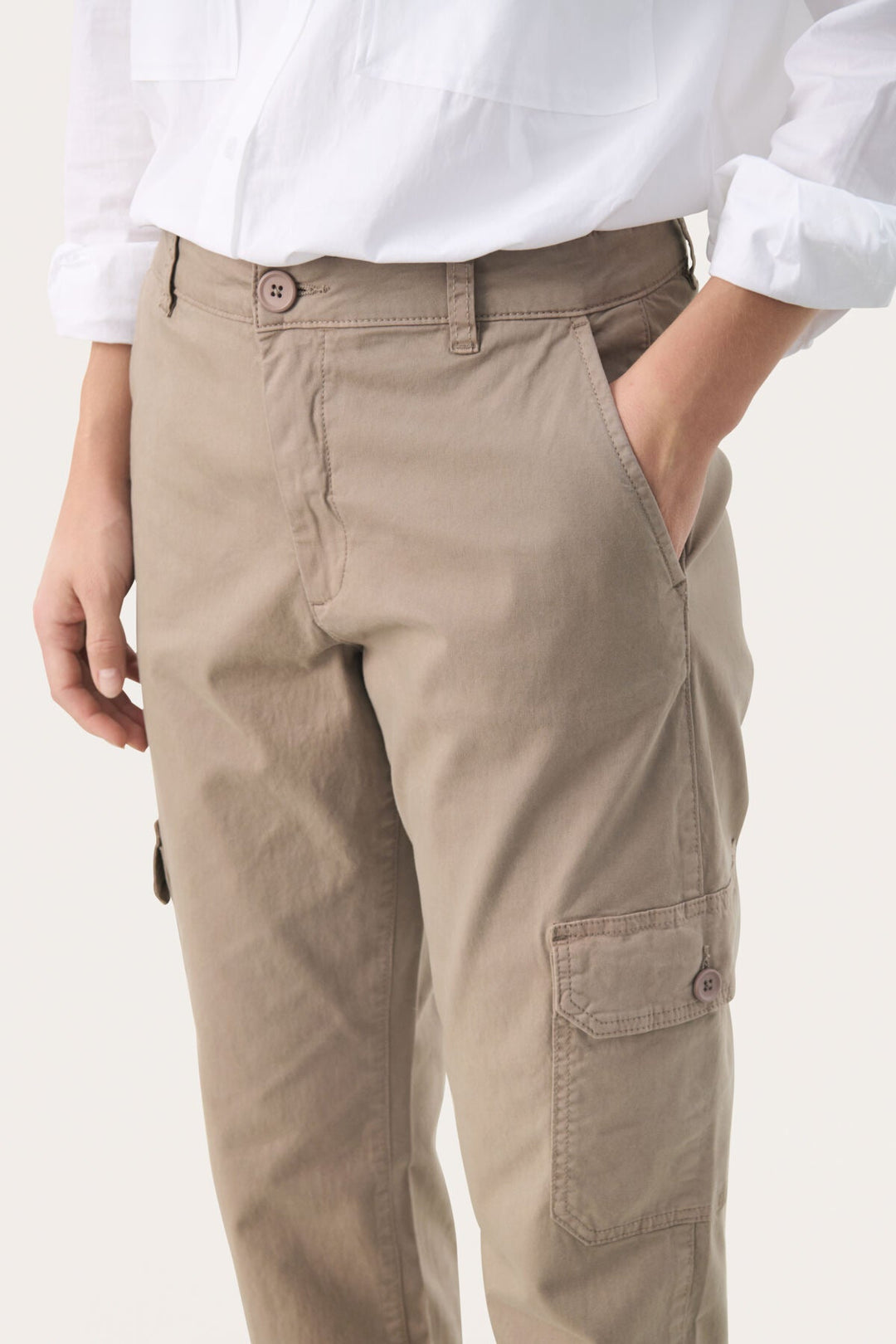 Sevenspw Pants Desert Taupe | Bukser | Smuk - Dameklær på nett