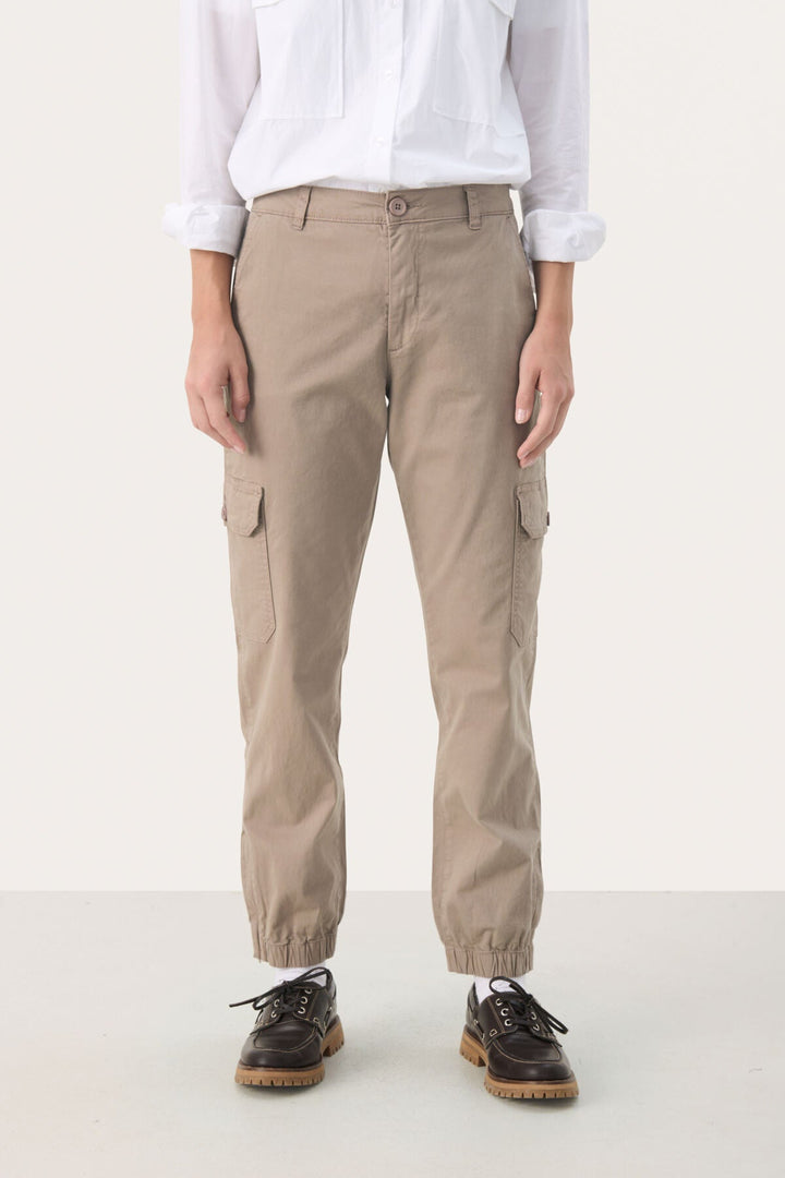 Sevenspw Pants Desert Taupe | Bukser | Smuk - Dameklær på nett