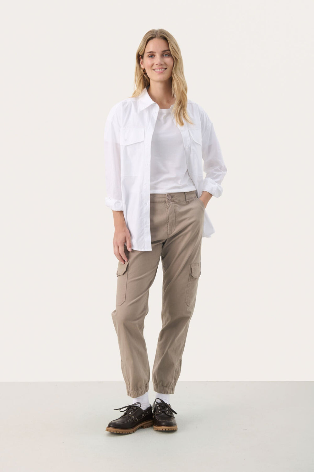 Sevenspw Pants Desert Taupe | Bukser | Smuk - Dameklær på nett