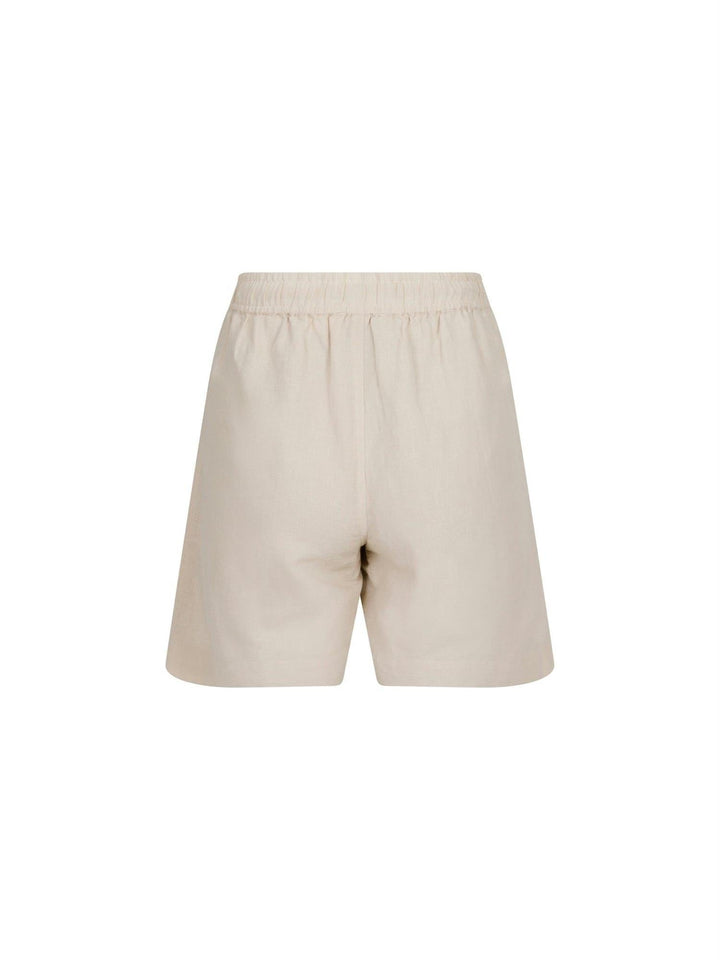 Shea Linen Shorts Sand | Shorts | Smuk - Dameklær på nett