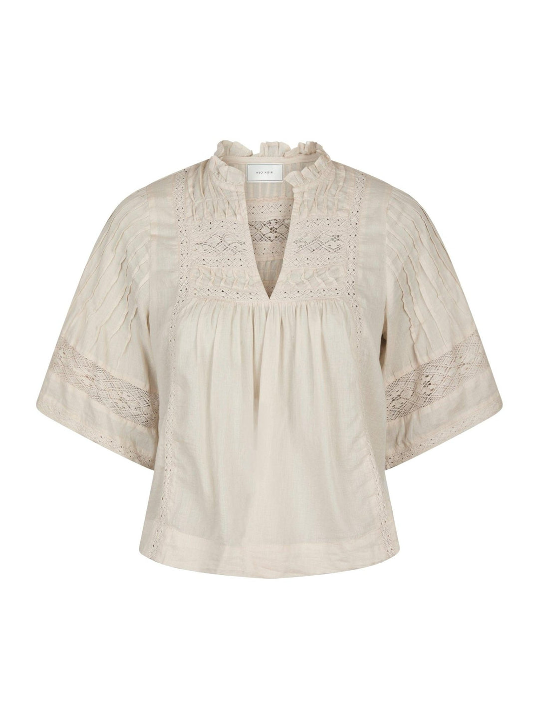 Siama S Voile Blouse Ivory | Skjorter og bluser | Smuk - Dameklær på nett