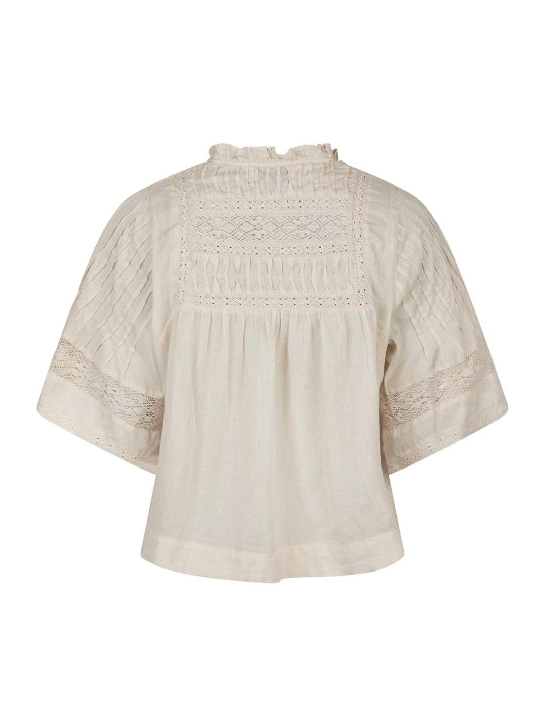 Siama S Voile Blouse Ivory | Skjorter og bluser | Smuk - Dameklær på nett