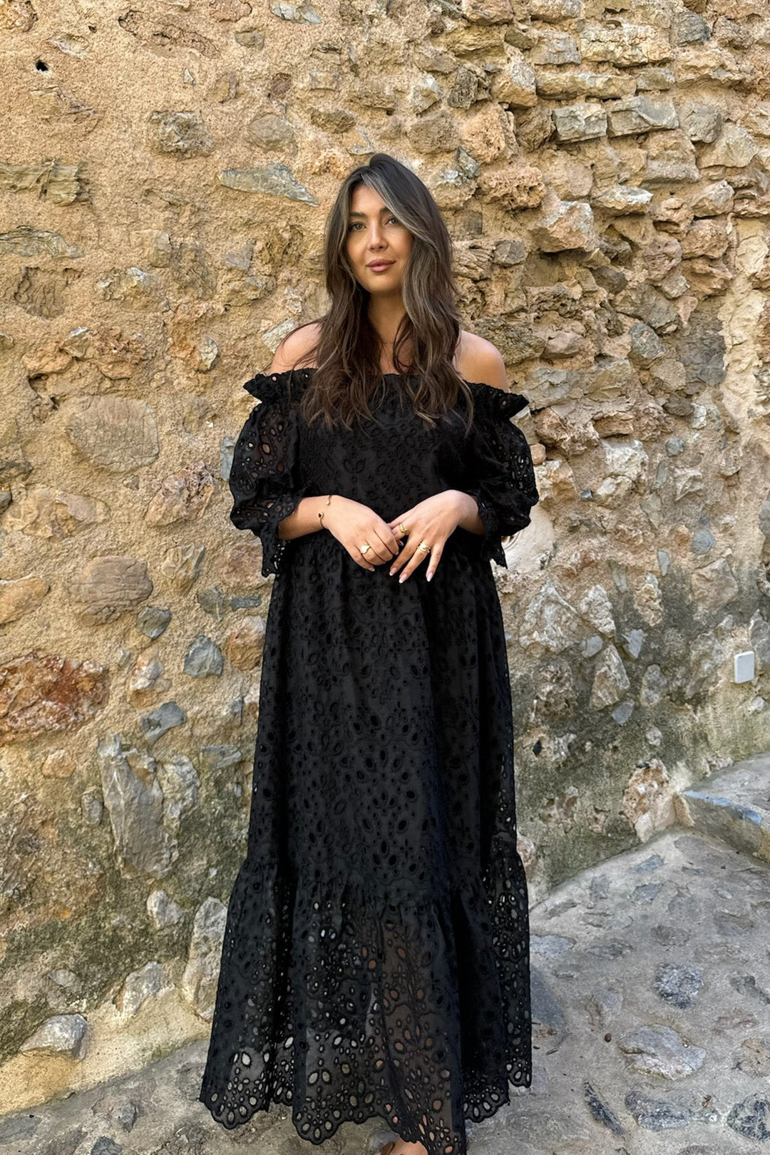 Sigridic Long Dress Black | Kjoler | Smuk - Dameklær på nett