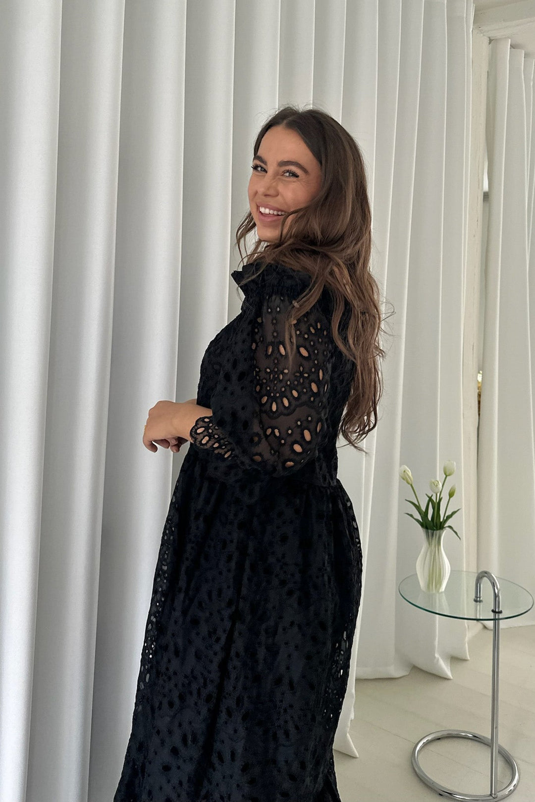 Sigridic Long Dress Black | Kjoler | Smuk - Dameklær på nett