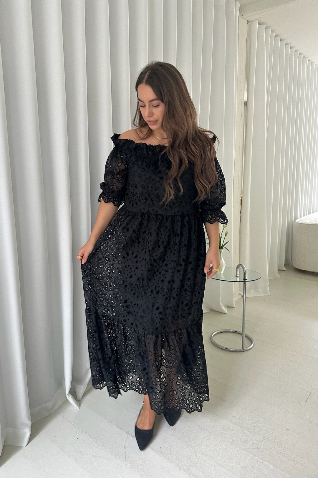 Sigridic Long Dress Black | Kjoler | Smuk - Dameklær på nett