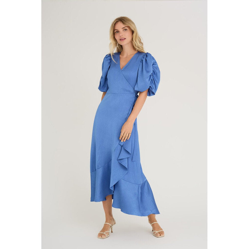 Sinda Dress Medium Blue | Kjoler | Smuk - Dameklær på nett