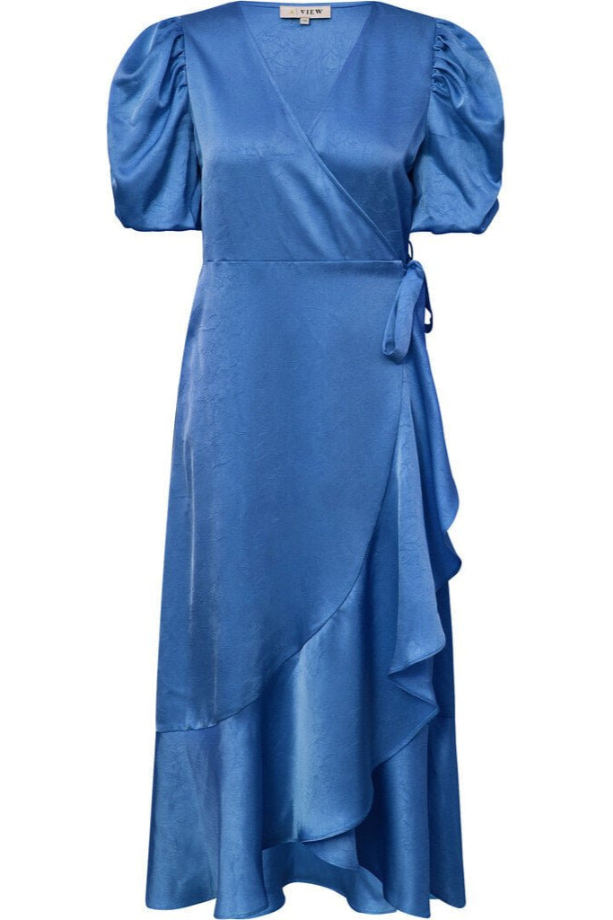 Sinda Dress Medium Blue | Kjoler | Smuk - Dameklær på nett