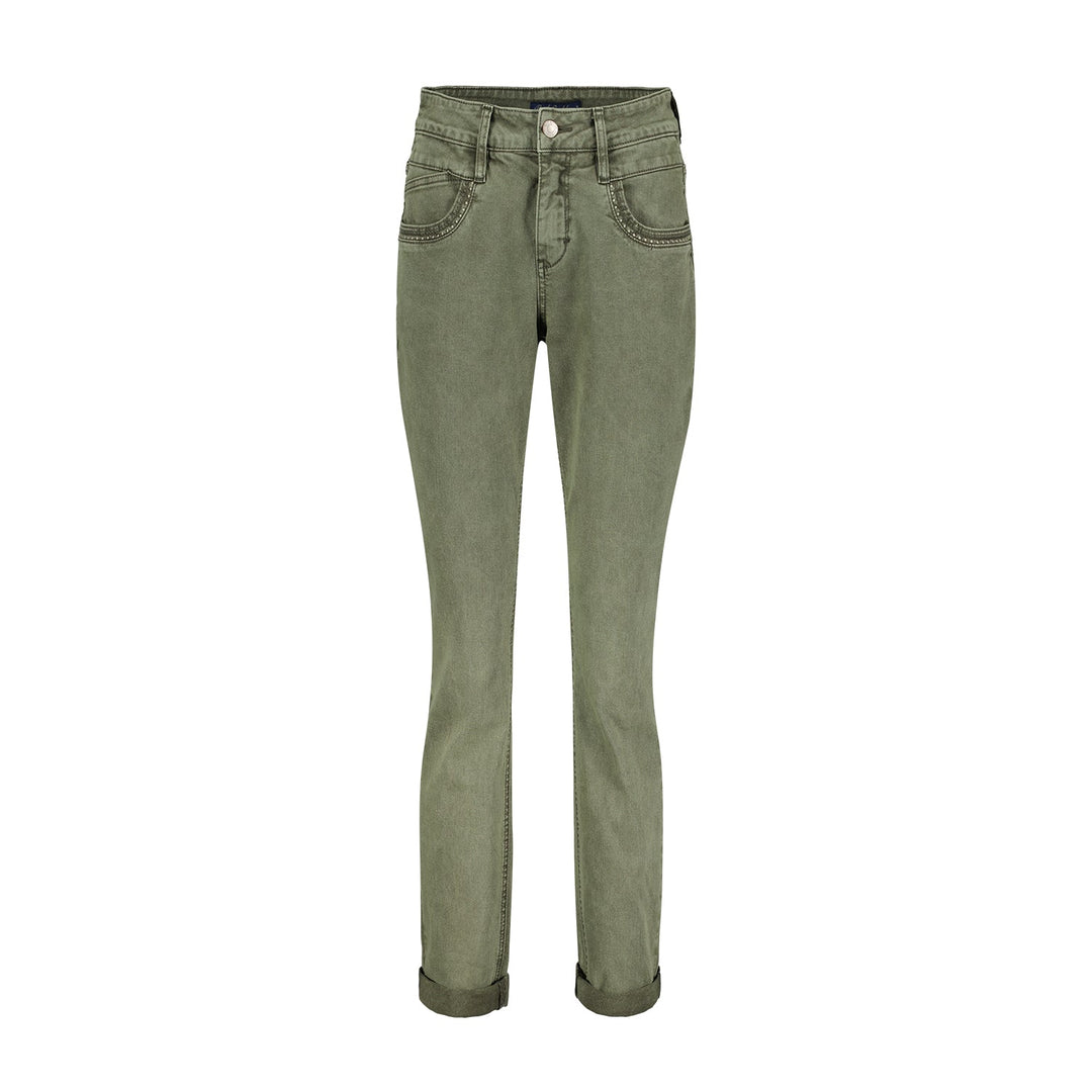 Sissy Coloured Denim Dark Khaki | Bukser | Smuk - Dameklær på nett