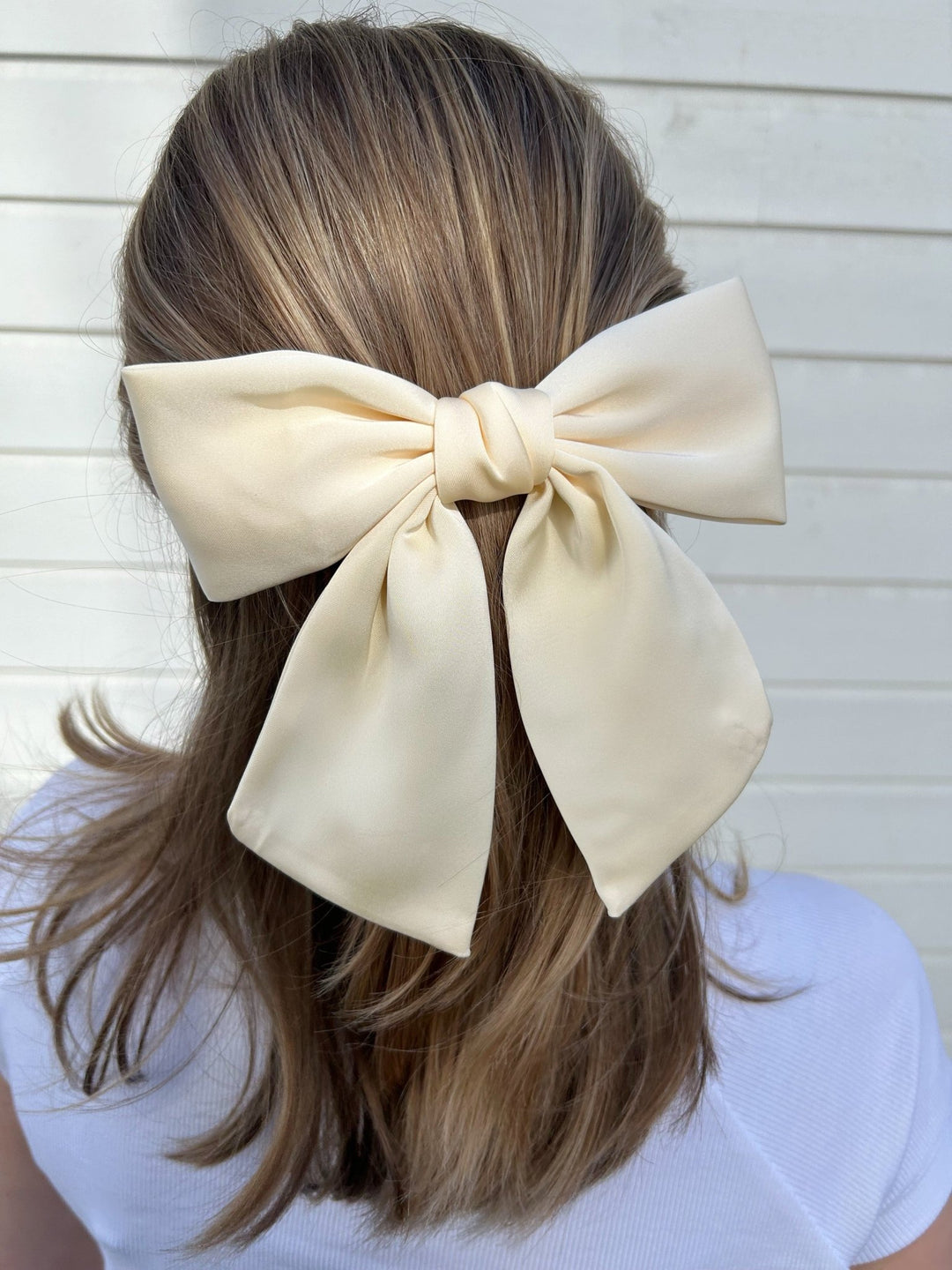 Smooth Bow Cream | Accessories | Smuk - Dameklær på nett