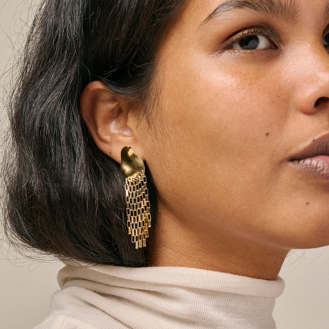 Solange Earrings Gold | Accessories | Smuk - Dameklær på nett