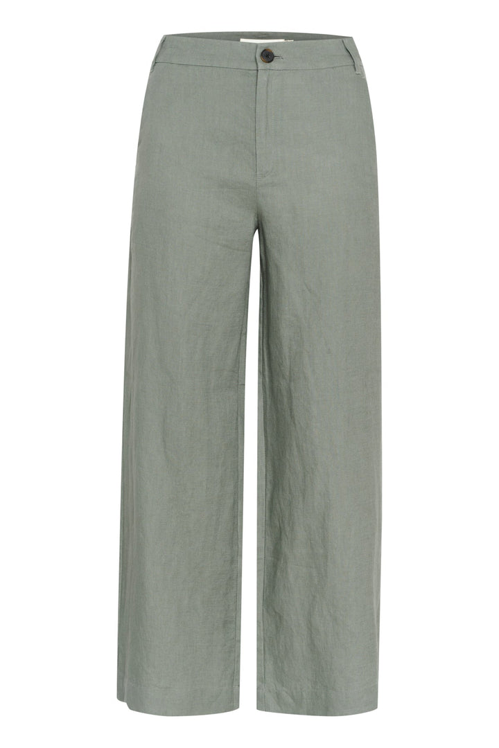 Solinaiw Pants Agave Green | Bukser | Smuk - Dameklær på nett