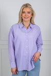 Sonja Shirt Purple/White