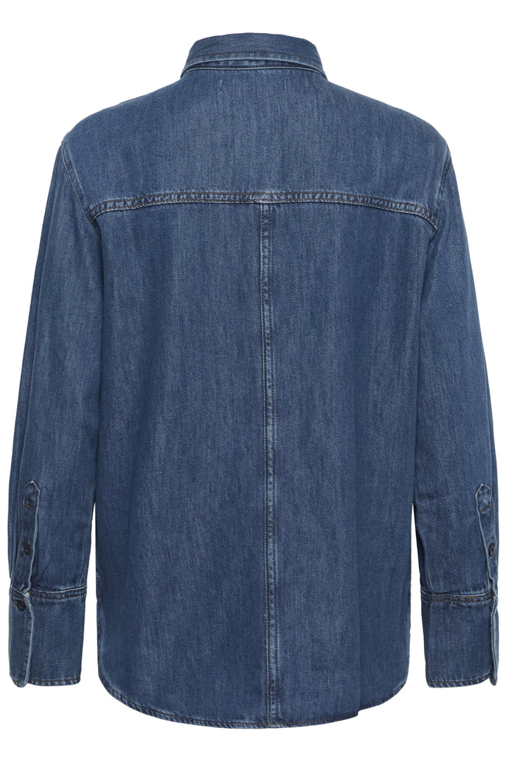 Sophinaiw Classic Shirt Washed Denim | Skjorter og bluser | Smuk - Dameklær på nett