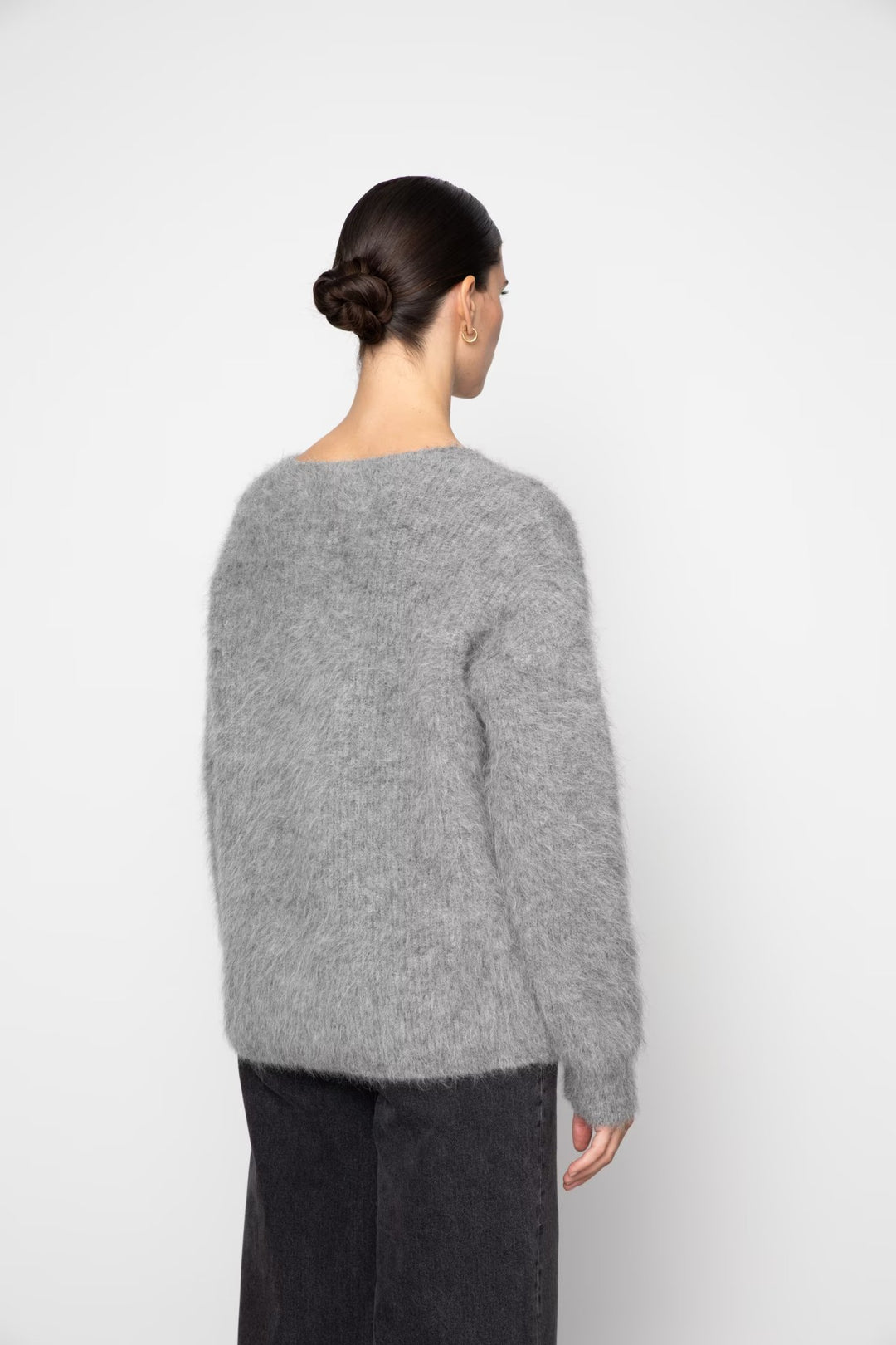 Souk Knit Grey Melange | Genser | Smuk - Dameklær på nett