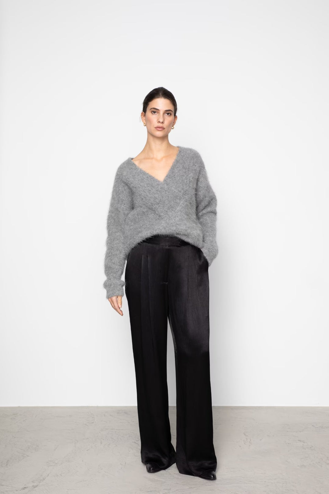 Souk Knit Grey Melange | Genser | Smuk - Dameklær på nett