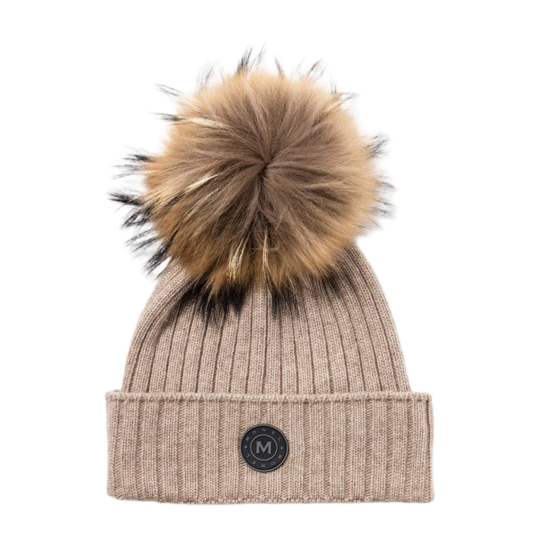 St. Moritz Beanie Dark Beige | Accessories | Smuk - Dameklær på nett