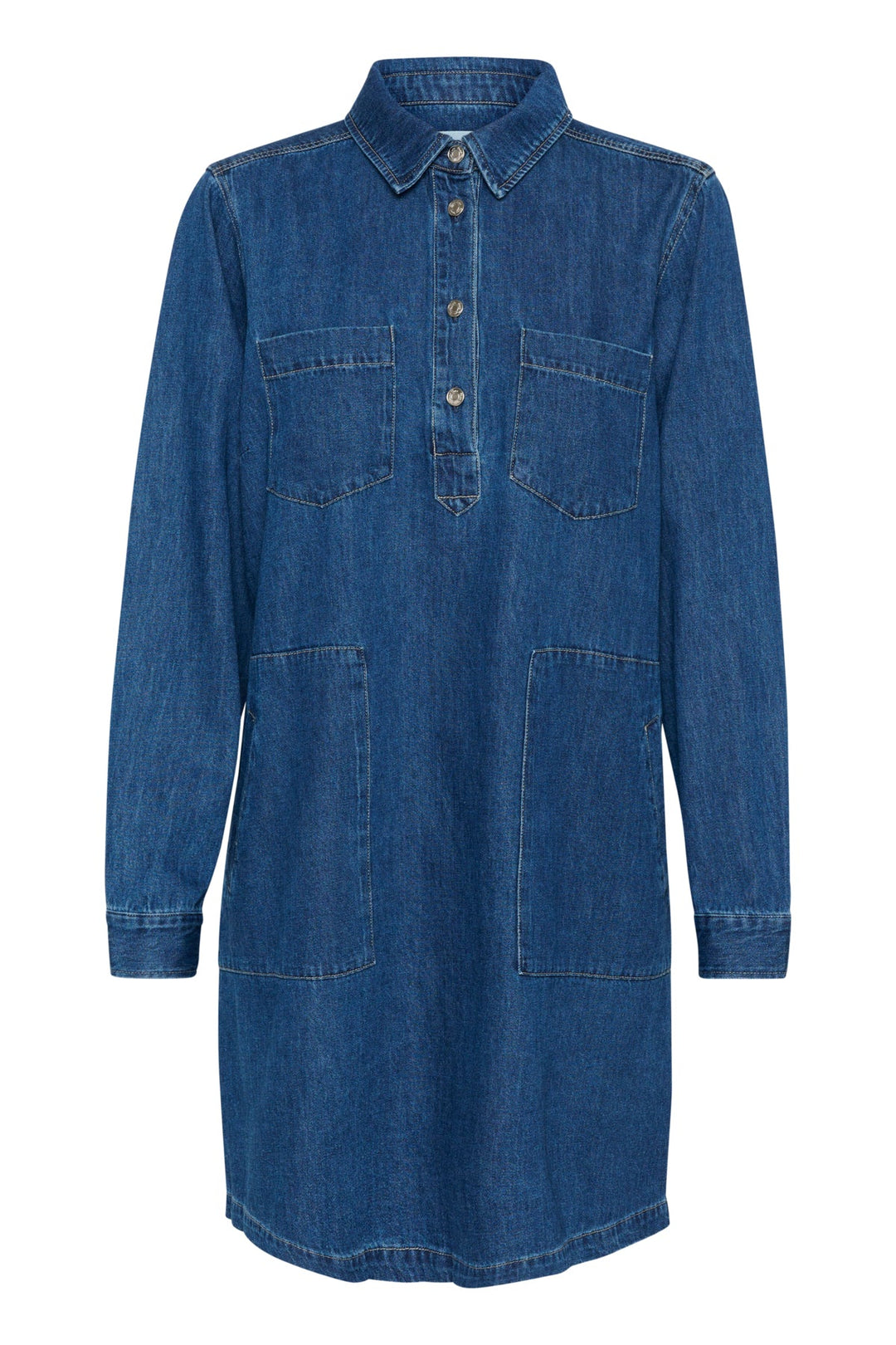 Stinepw Dress Medium Blue Denim | Kjoler | Smuk - Dameklær på nett