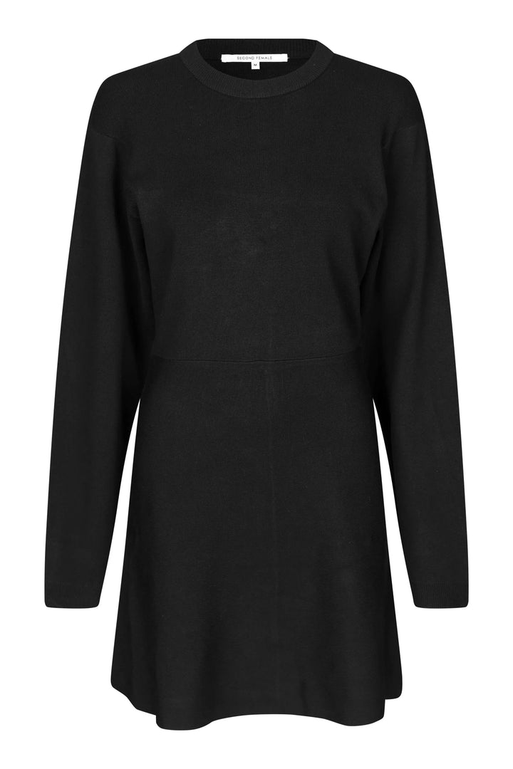 Stinna Knit Dress Black | Kjoler | Smuk - Dameklær på nett