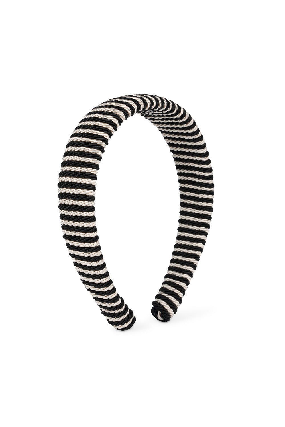 Striped Headband Black | Accessories | Smuk - Dameklær på nett