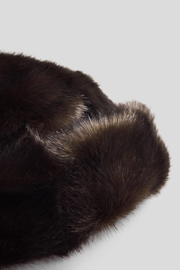 Stubai Faux Fur Hat Rich Brown | Accessories | Smuk - Dameklær på nett