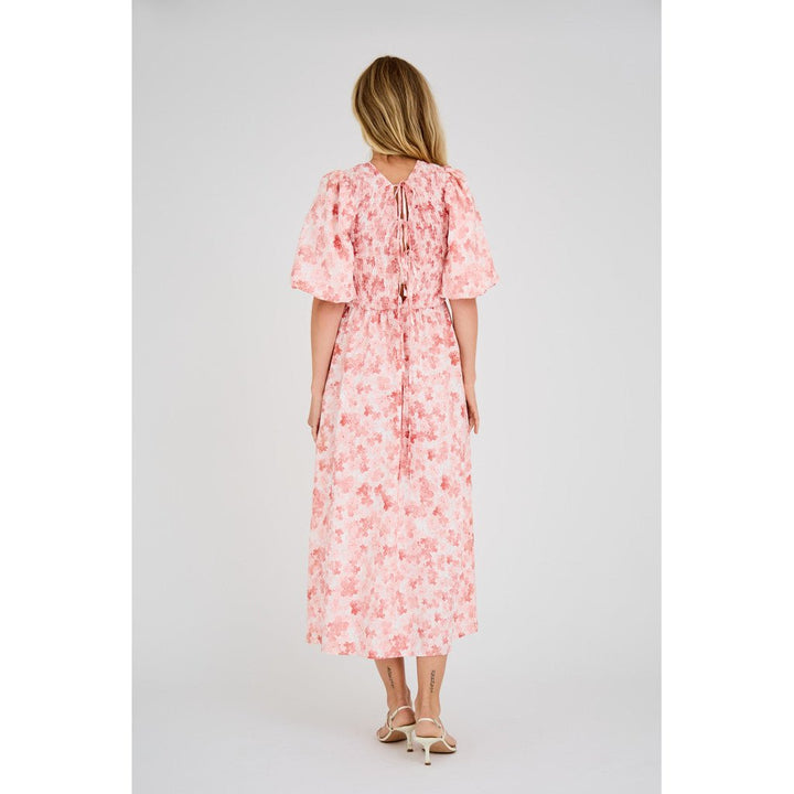 Tabita Dress Rose/White | Kjoler | Smuk - Dameklær på nett