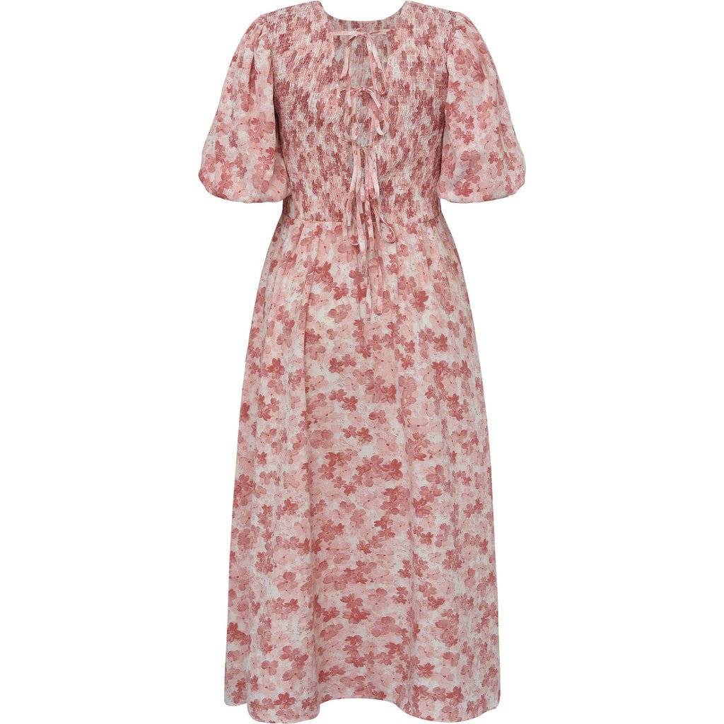 Tabita Dress Rose/White | Kjoler | Smuk - Dameklær på nett