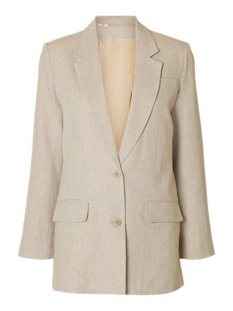 Tania - Rita Ls Relaxed Blazer Nomad Melange | Blazer | Smuk - Dameklær på nett