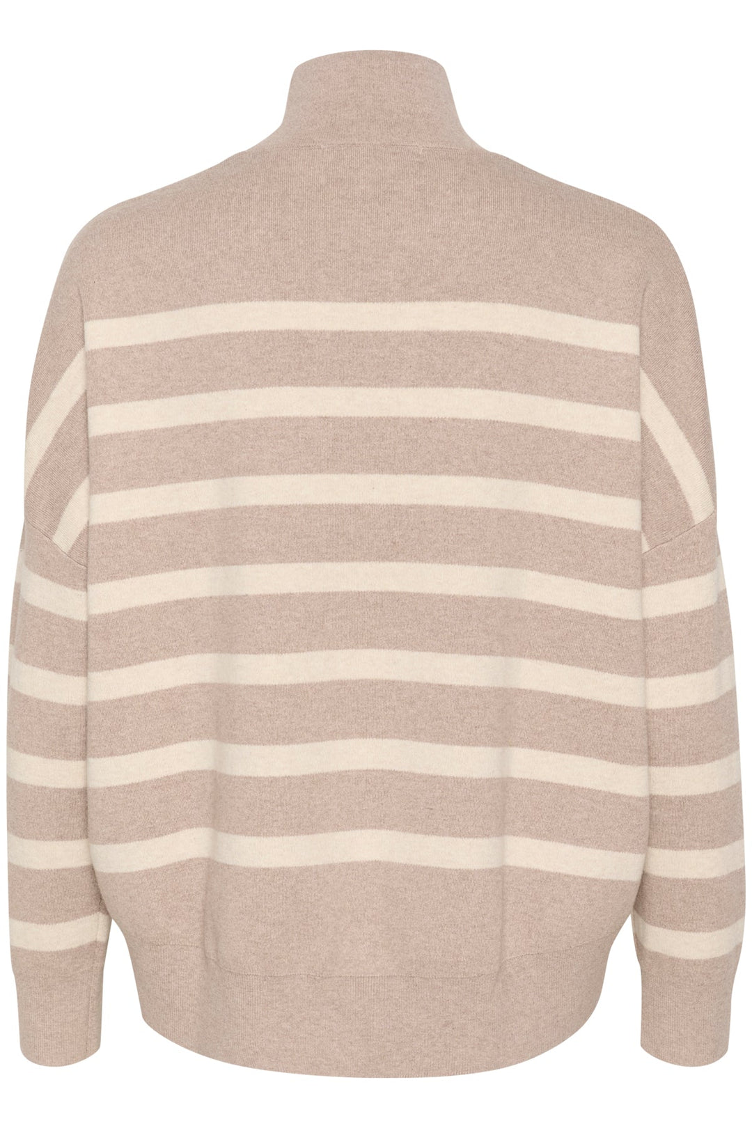 Tenleyiw Turtleneck Pullover Sandy Grey Melange/Haze | Genser | Smuk - Dameklær på nett