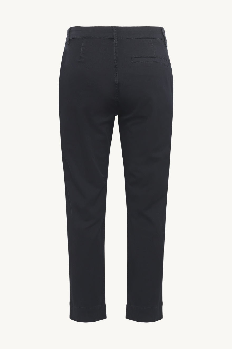 Thareza Trousers Dark Navy | Bukser | Smuk - Dameklær på nett