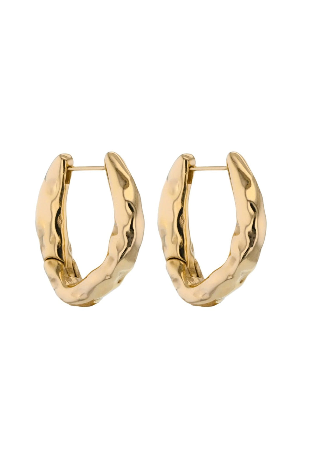 The Big Triangle Hoops Gold | Accessories | Smuk - Dameklær på nett