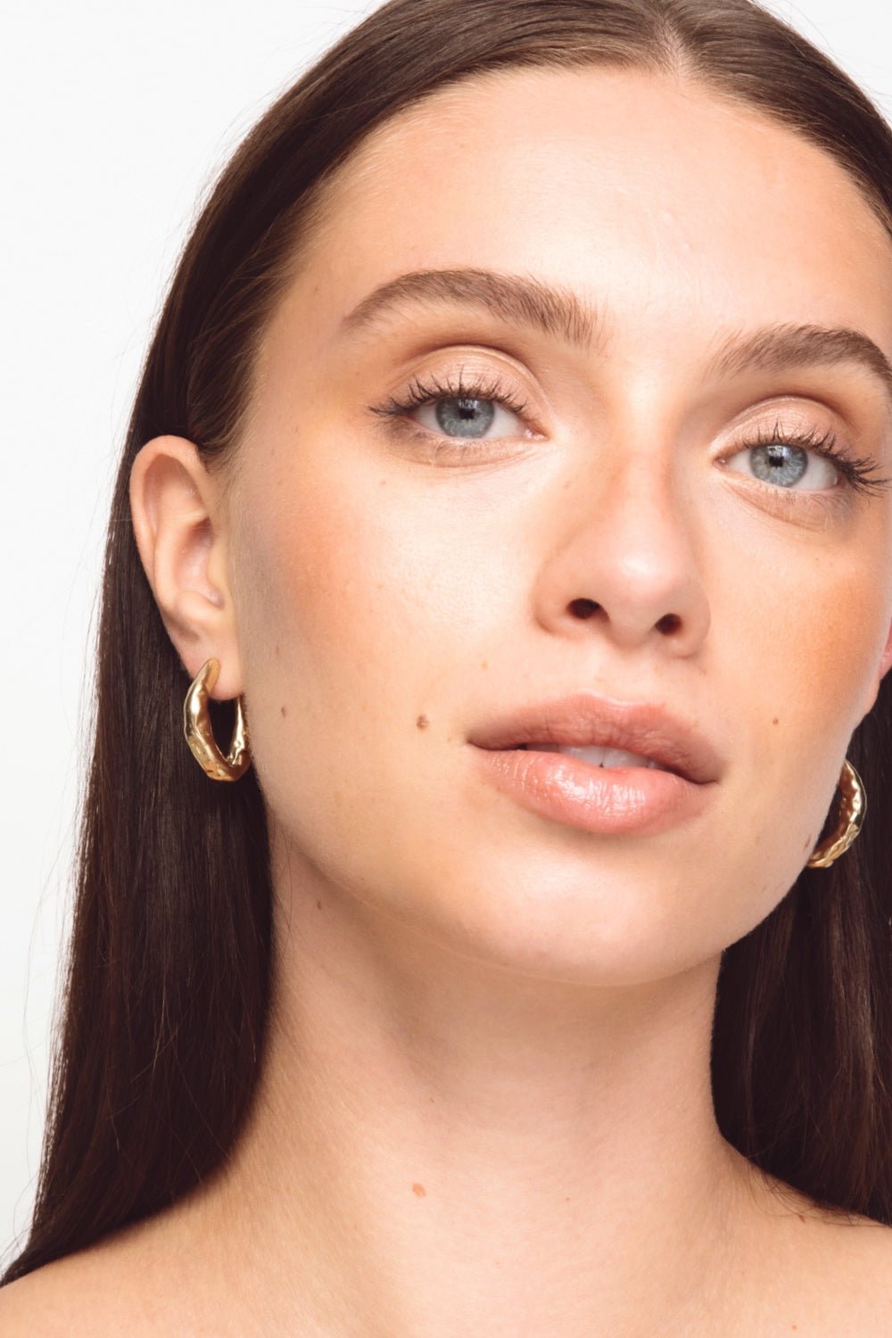 The Big Triangle Hoops Gold | Accessories | Smuk - Dameklær på nett