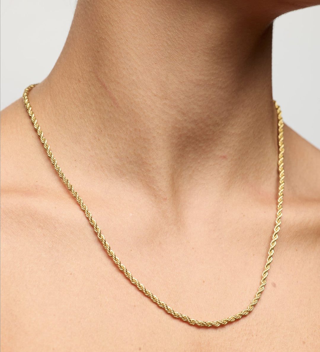 The Medium Necklace Gold | Accessories | Smuk - Dameklær på nett