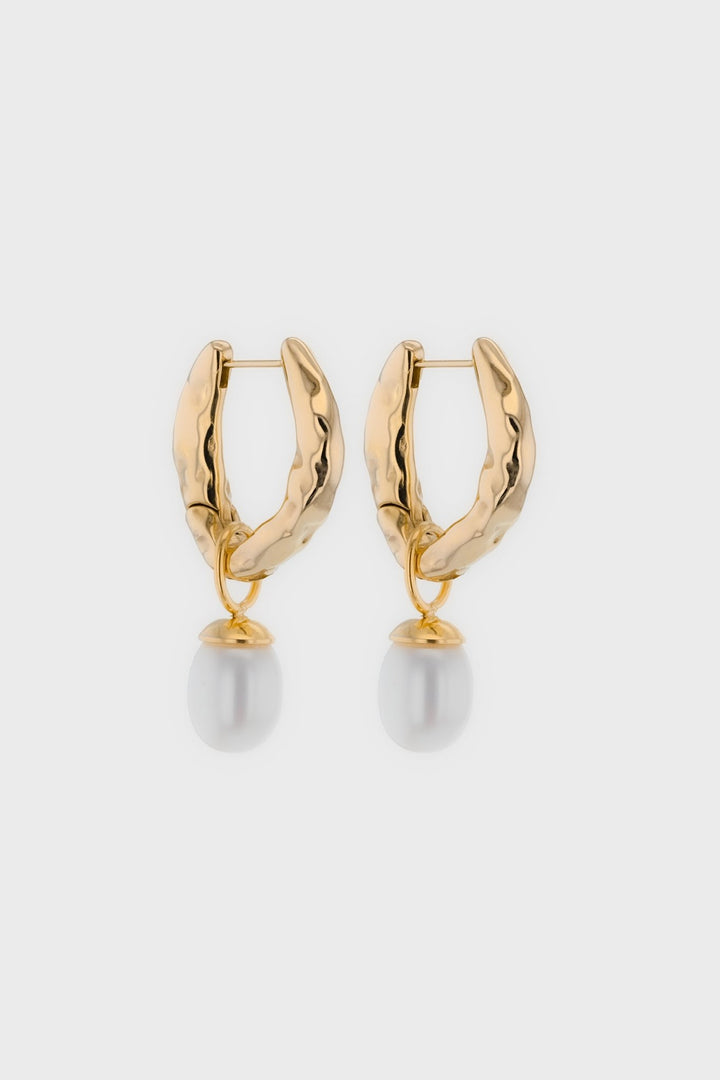 The Small Triangle Hoops Gold | Accessories | Smuk - Dameklær på nett