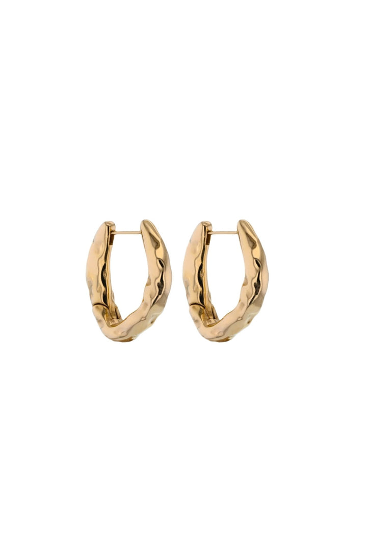 The Small Triangle Hoops Gold | Accessories | Smuk - Dameklær på nett