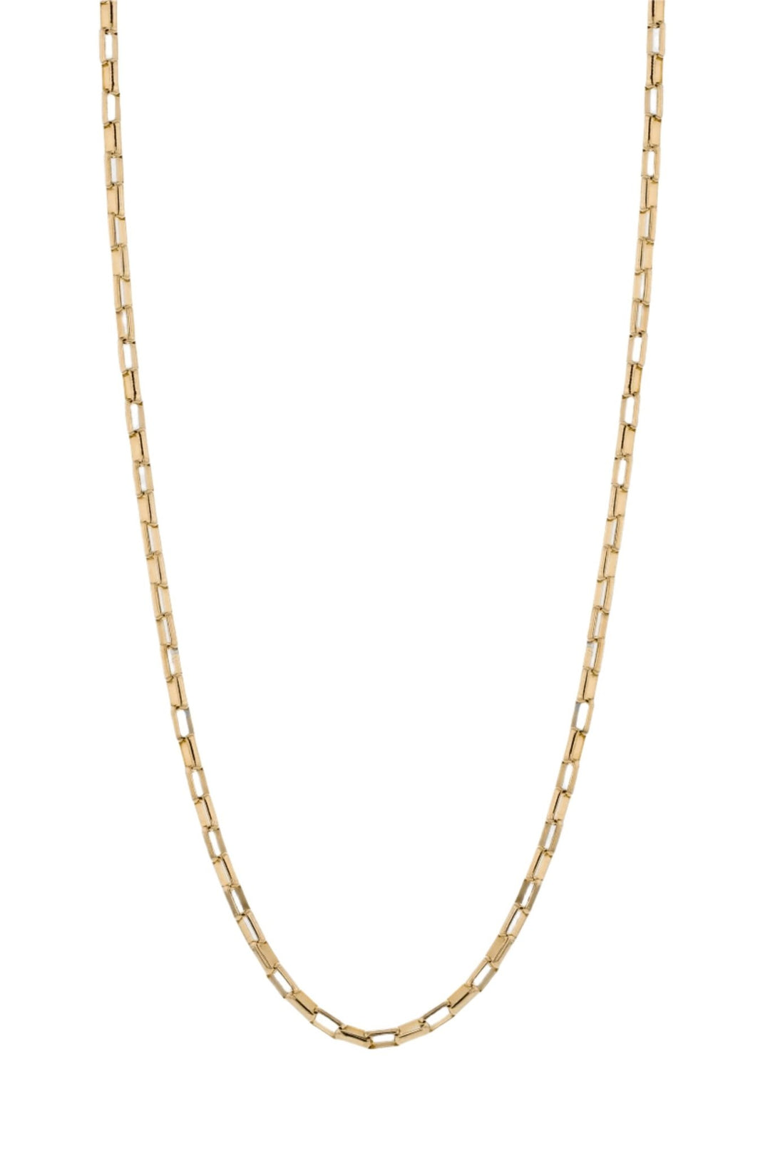 The Square Necklace Gold | Accessories | Smuk - Dameklær på nett